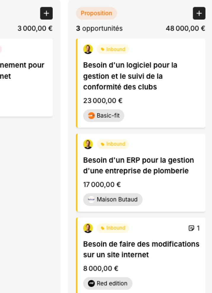 Vue droite